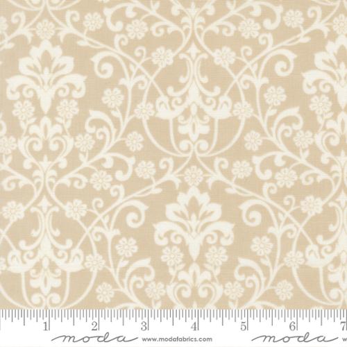 5-Yard Continuous Fabric Cuts Moda 3 sisters Porcelain Vines – Endless Possibilities!
