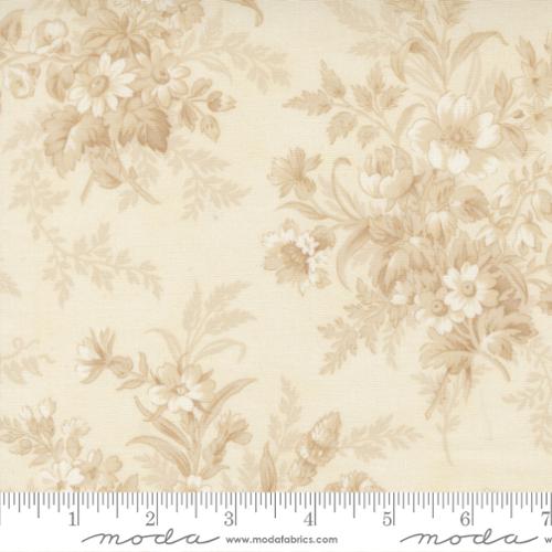5-Yard Continuous Fabric Cuts Porcelain Florals – Endless Possibilities!