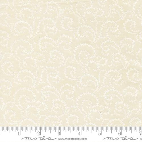 5-Yard Continuous Fabric Cuts Porcelain Swirls – Endless Possibilities!