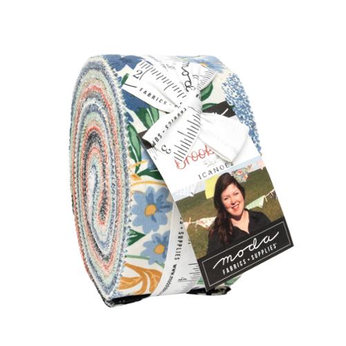 Brookside Jelly Roll® 36080JR Moda Precuts &nbsp;100% cotton fabric quilt strips by 1 Canoe 2