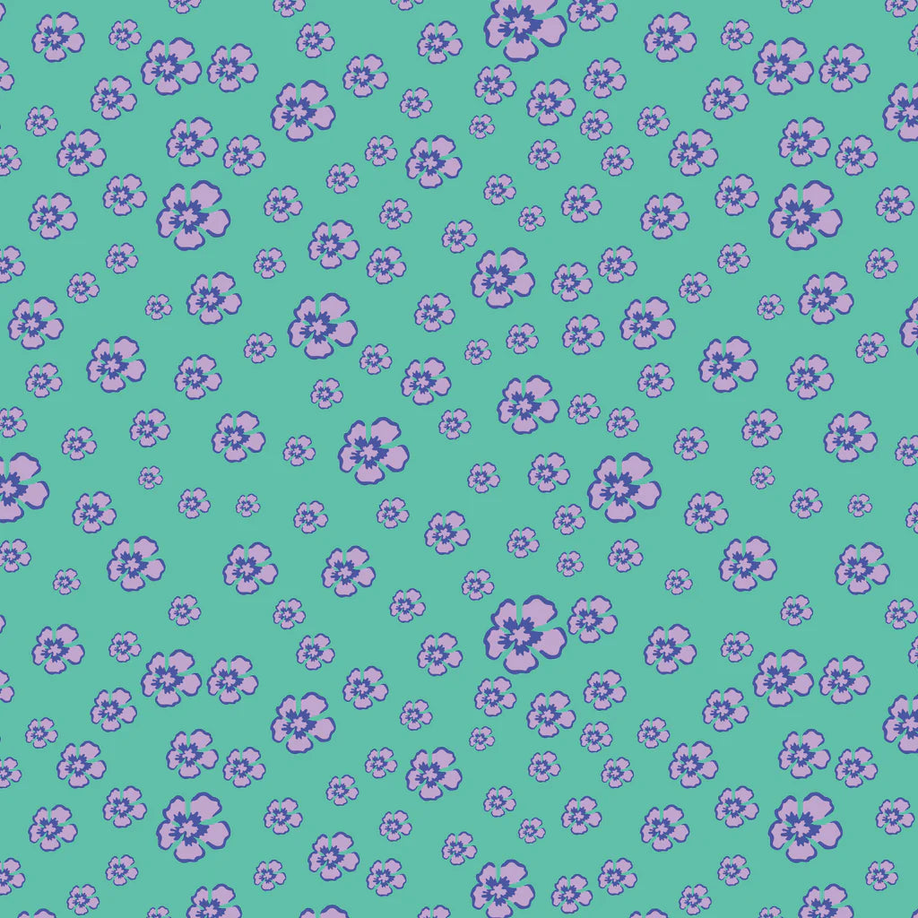 END OF BOLT 25 Riley Blake C15547 Botanic Blast Vivid 100 percent cotton fabric