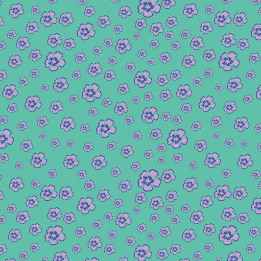 END OF BOLT 25 Riley Blake C15547 Botanic Blast Vivid 100 percent cotton fabric