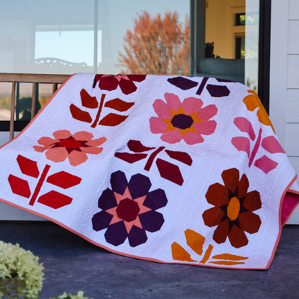 Daisy Mae Precut Quilt Kit Featuring Moda Bella Solids