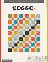 Doggo Sew-Ready Quilt Kit Featuring Art Gallery Fabrics