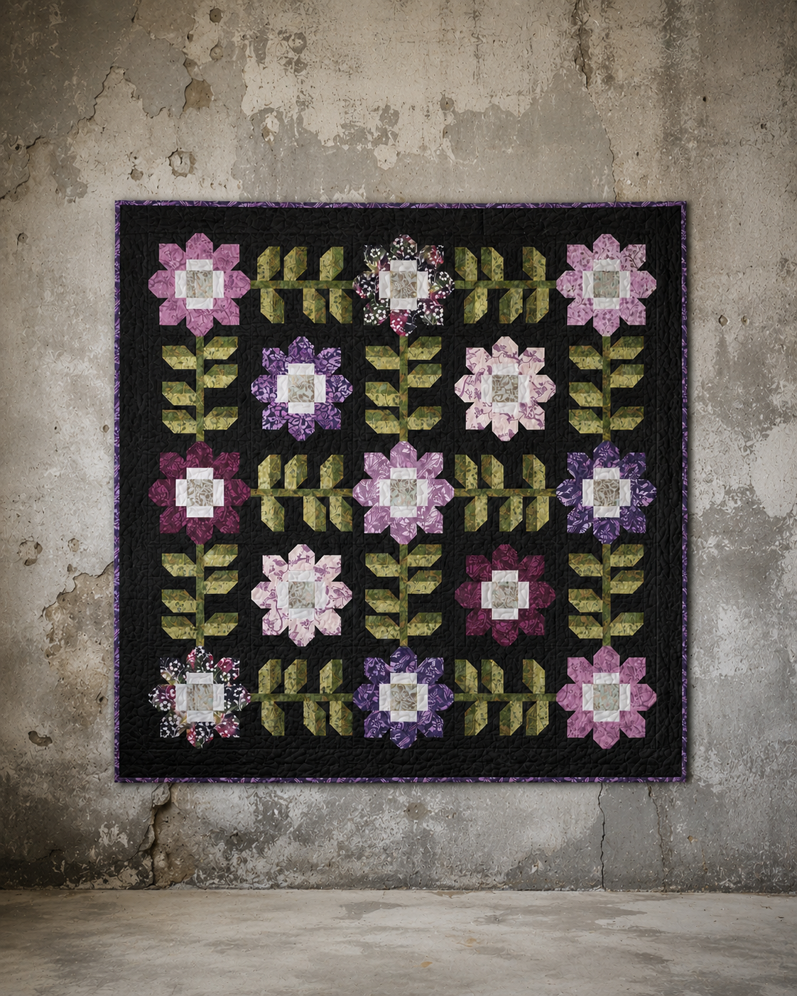 Edelweiss Quilt Kit By Camille Rosekelley Featuring Backyard Bird  Batiks by Riley Blake Designs