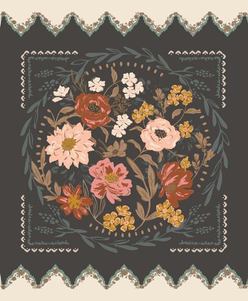 Foraged Found Iron 45638 26 Moda Panel 36" X 45 "