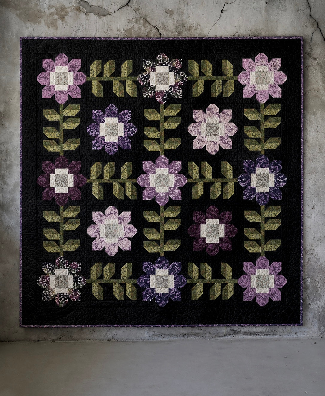 Edelweiss Quilt Kit By Camille Rosekelley Featuring Backyard Bird  Batiks by Riley Blake Designs