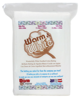 Warm & White Quilt Batting, Baby 45" x 60"