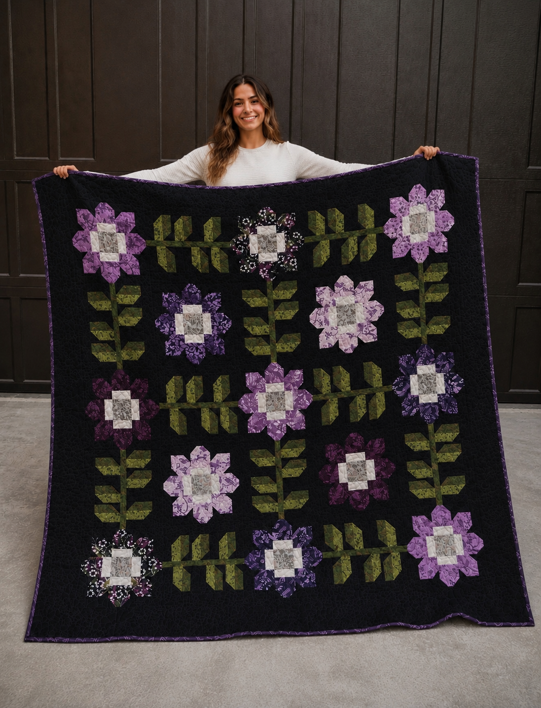 Edelweiss Quilt Kit By Camille Rosekelley Featuring Backyard Bird  Batiks by Riley Blake Designs