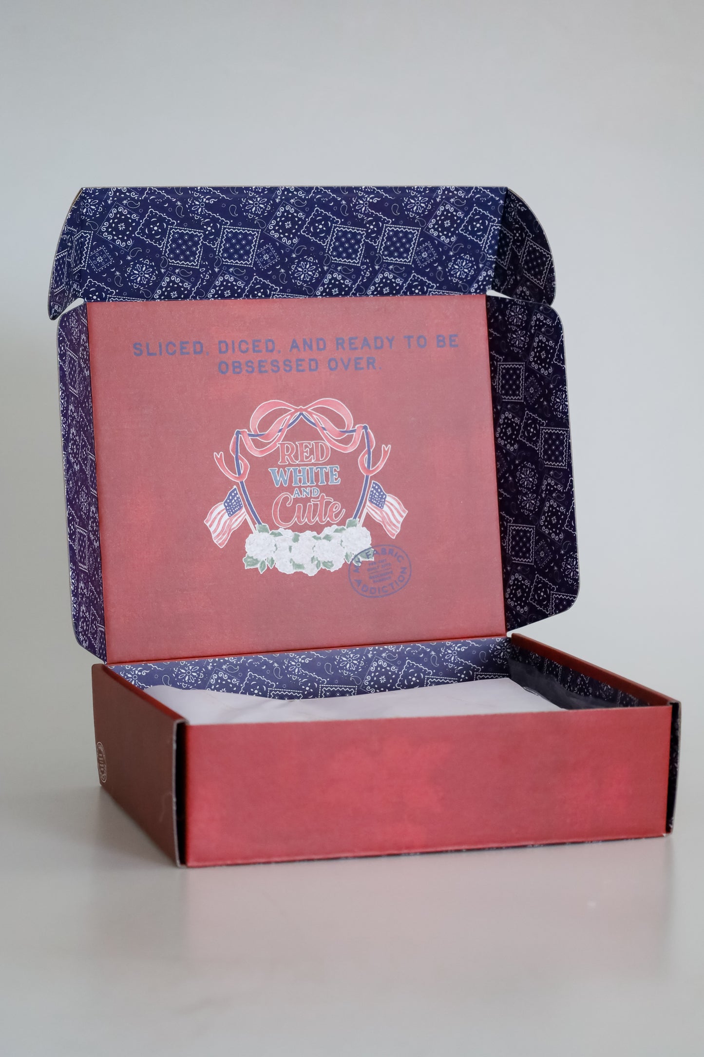 Red, White, and Cute  Precut Sew-Ready Quilt Kit