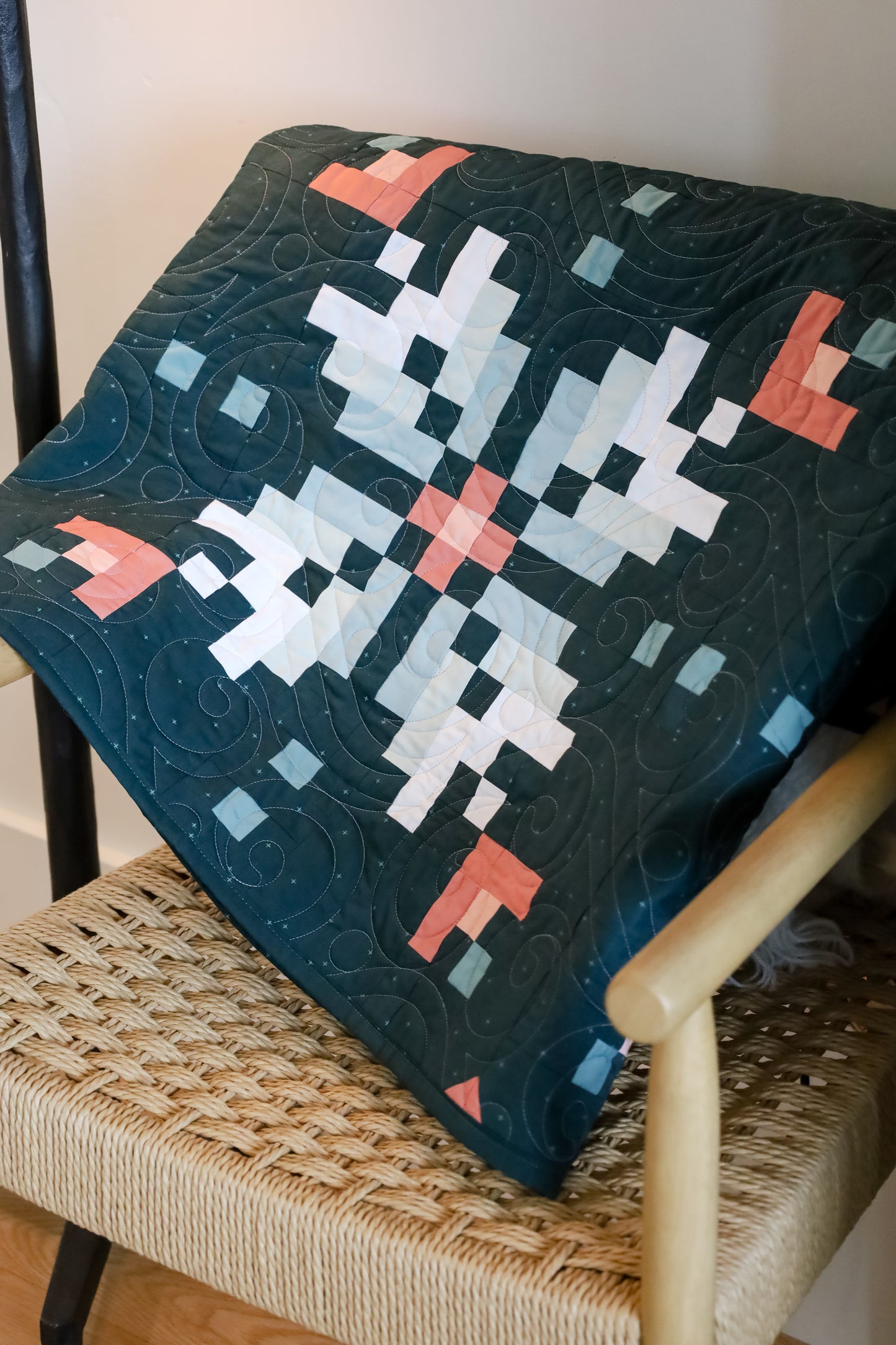 Frostflower by Abby Maed  Quilt  Precut Quilt Kit Featuring Art Gallery Fabrics