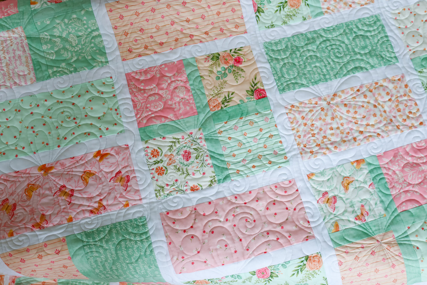 Apple Cider Pre Cut Sew-Ready Quilt Kit Featuring Adorable Kindness Moda Fabrics