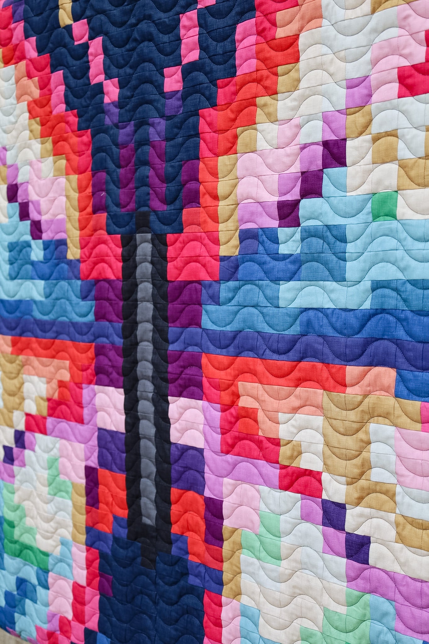 Prism Flight Pixel Quilt Kit | 69" x 89"
