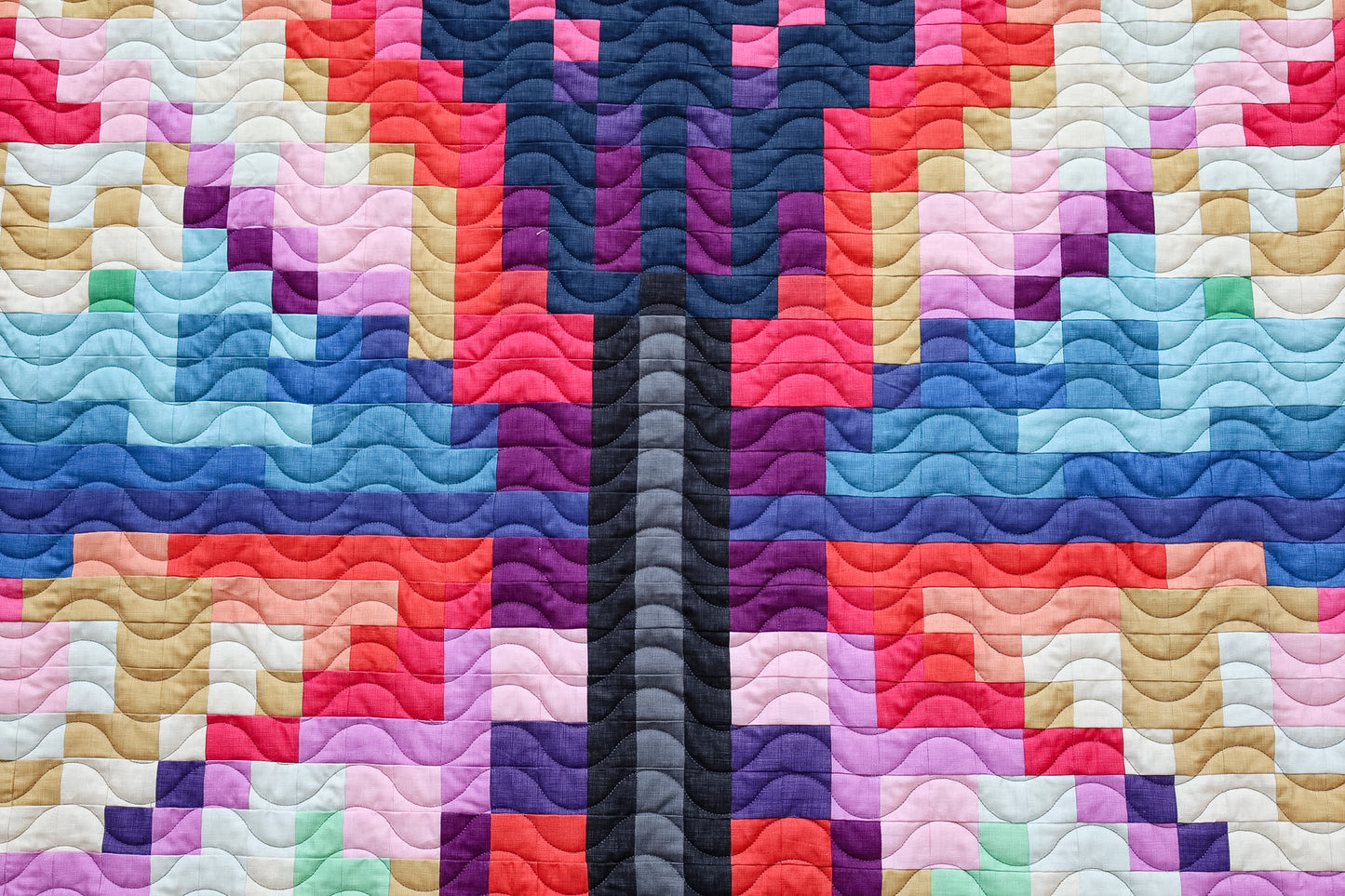Prism Flight Pixel Quilt Kit | 69" x 89"
