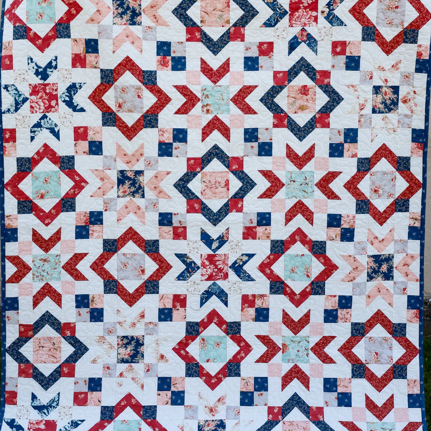 Phoebe Precut Quilt Kit featuring Moda Sandalwood Fabric
