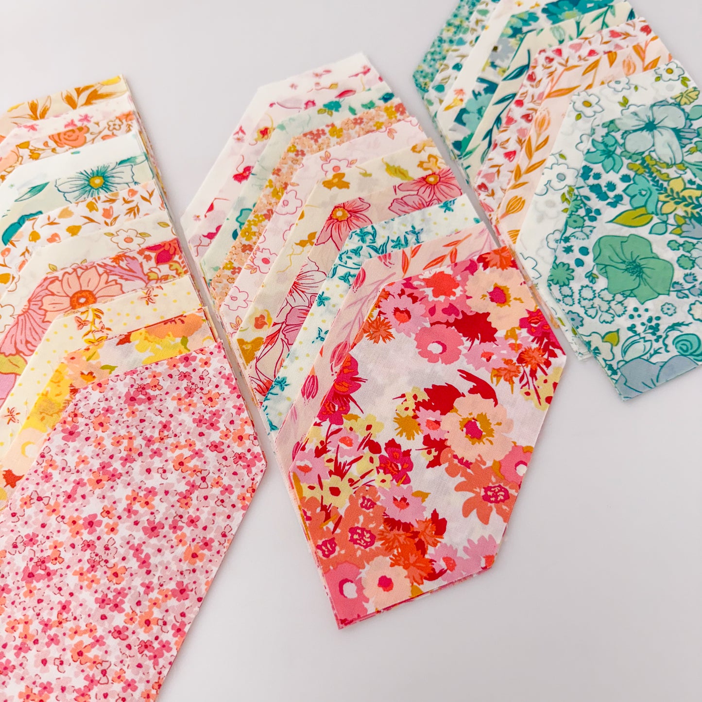 Bloomcross Precut Quilt Kit Featuring Art Gallery Bloomcore