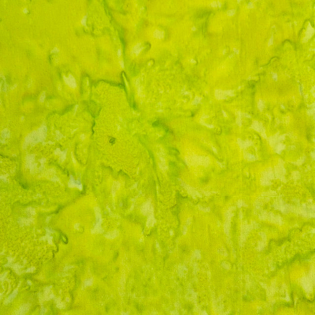 END OF BOLT 1181 Lime Green Marble background 100% cotton quilting fabric