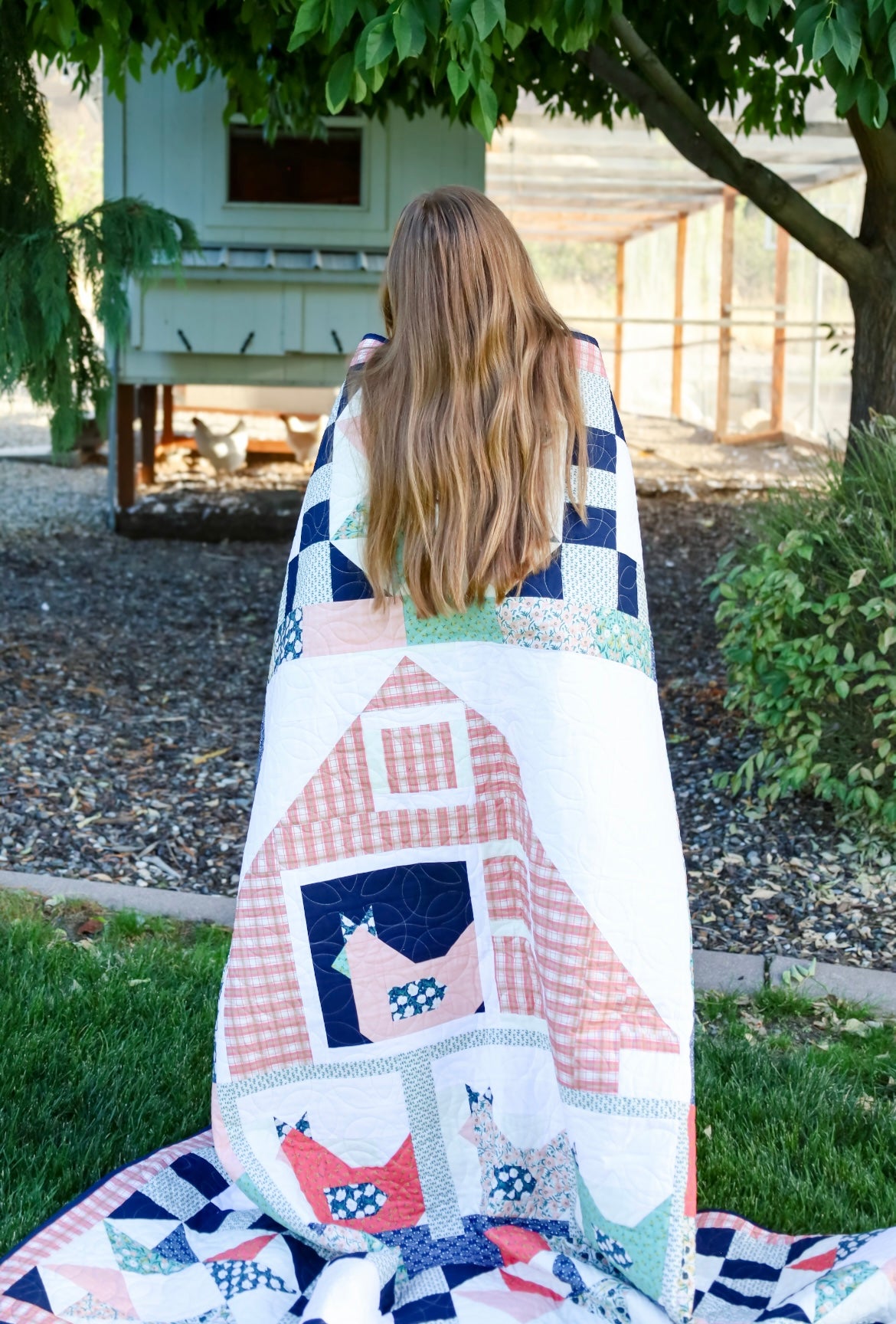 Cluckin’ Crazy Precut Sew-Ready Quilt Kit