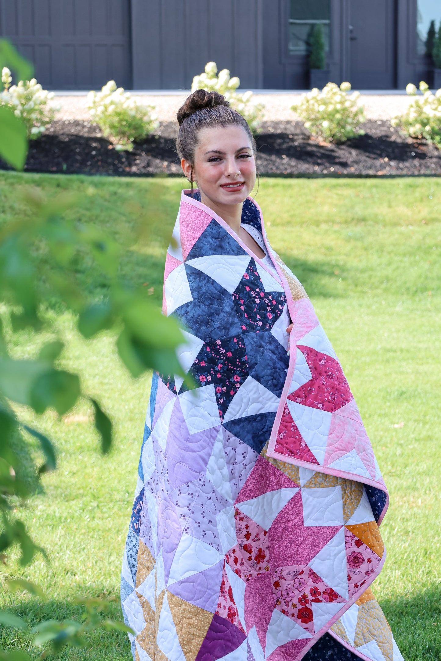 Mystic Scrappy Stars Sew-Ready Quilt Kit