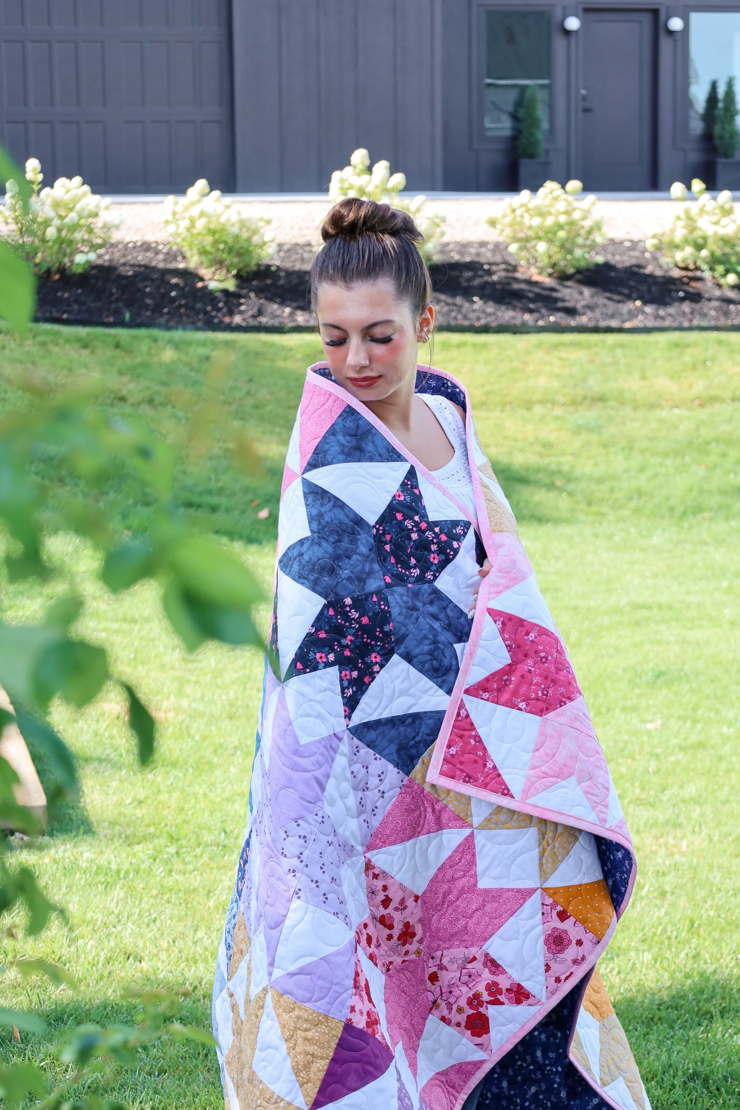 Mystic Scrappy Stars Sew-Ready Quilt Kit
