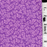 5-Yard Continuous Fabric Cuts Lilac Petal Whirl– Endless Possibilities!