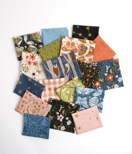 Night Owl Jelly Roll® 48420JR Moda Precuts#1Moda Precuts 100% cotton fabric quilt strips by Gingiber