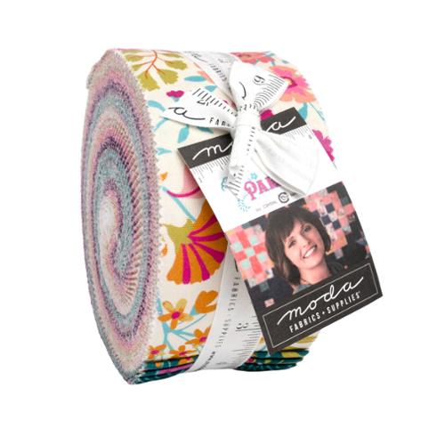 Parlor Jelly Roll® 11960JR Moda Precuts Jelly Roll 100% cotton fabric quilt strips by Crystal Manning&nbsp;