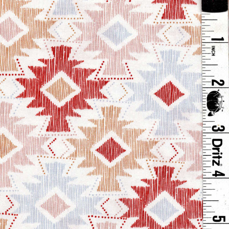 5-Yard Continuous Fabric Cuts Pastel Country Western – Endless Possibilities!