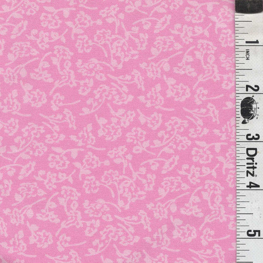5-Yard Continuous Fabric Cuts Blush Petal Whirl – Endless Possibilities!