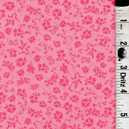 5-Yard Continuous Fabric Cuts Pink Petal Haze – Endless Possibilities!