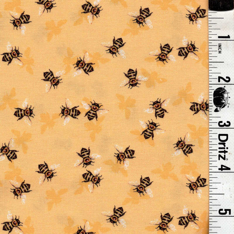 5-Yard Continuous Fabric Cuts Pollen Dance – Endless Possibilities!