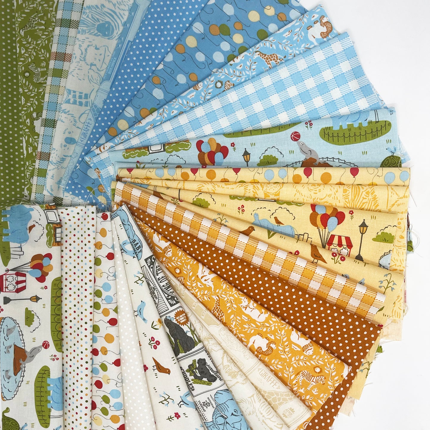 Animal Park Fun Layer Cake® 20960LC &nbsp;Moda Precuts pre-cut Layer Cake 10" squares quilt fabric by Stacy Iest Hsu