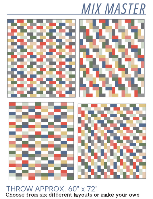 Mix Master Digital Quilt Pattern