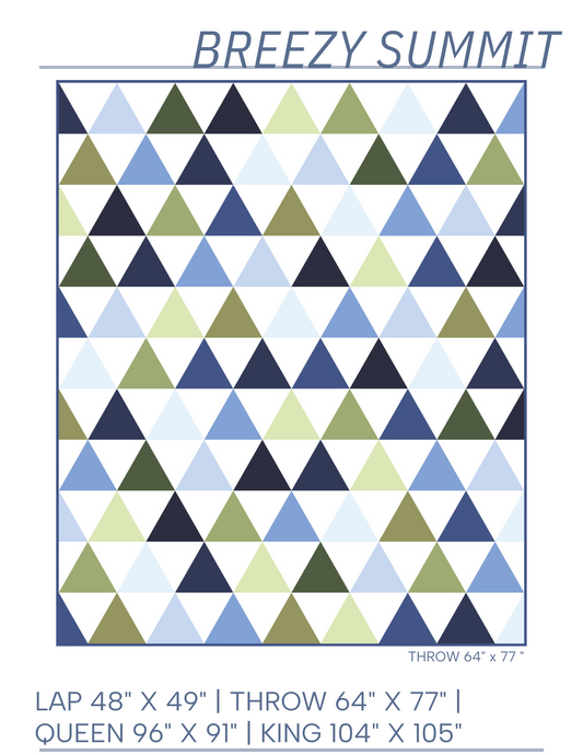 Breezy Summit Digital Quilt Pattern