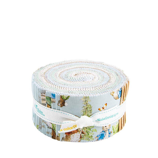 Peter Rabbit and Benjamin Bunny 40 piece 2.5-inch Strips Jelly Roll RP-17250-40