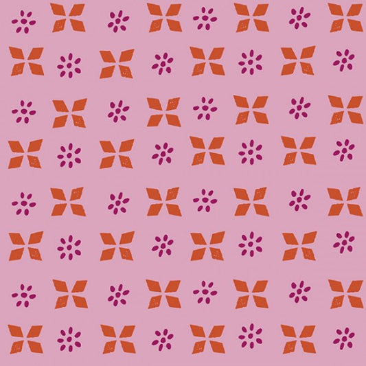 Sugar Maple Dark Peony RS4092 20 Ruby Star Society by Moda Fabrics End of Bolt Remnant 9 yard 31 inch piece, 100 percent cotton fabric