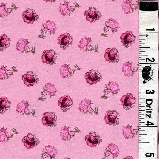 5-Yard Continuous Fabric Cuts Rose Petal Pop  – Endless Possibilities!