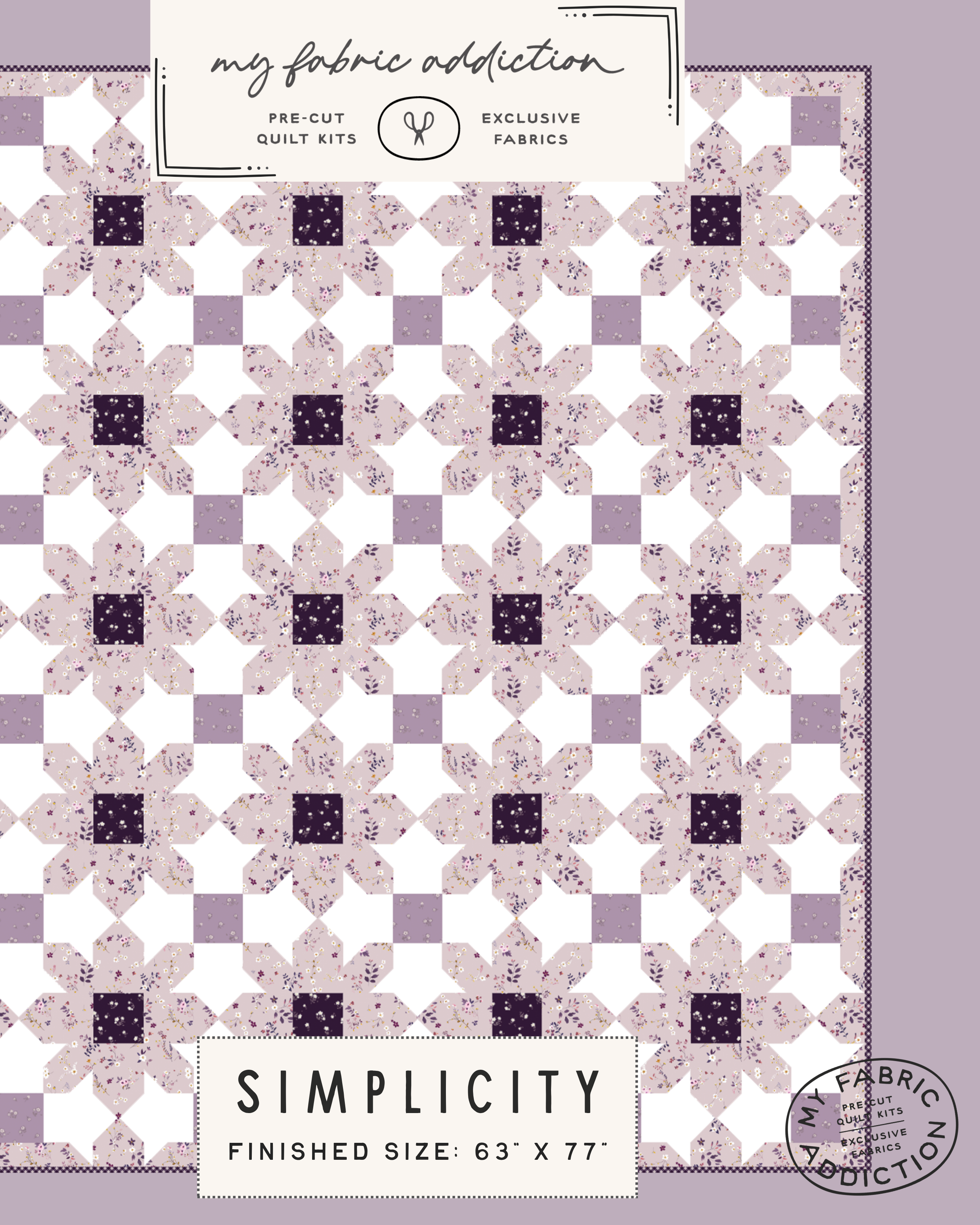 Simplicity Digital Quilt Pattern – My Fabric Addiction