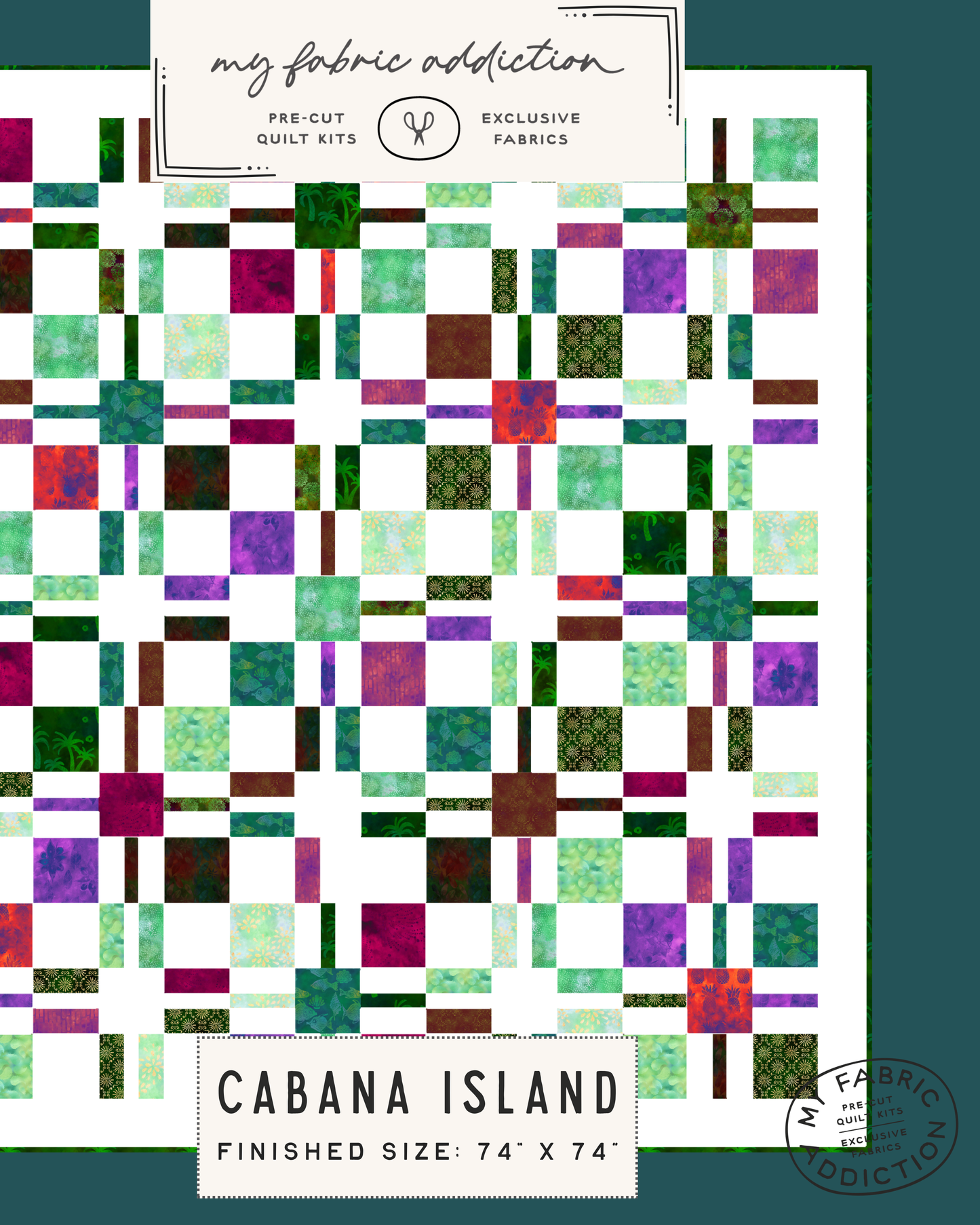 Cabana Digital Quilt Pattern