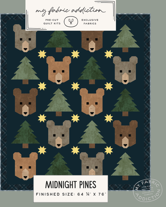 Midnight Pines Digitial Quilt Pattern