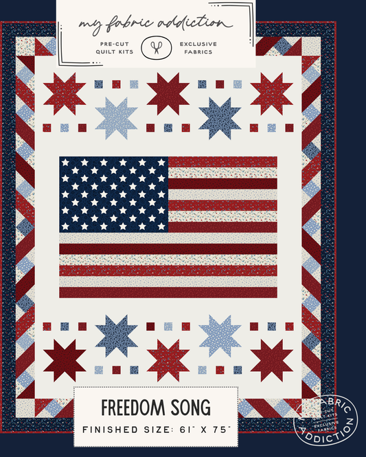 Freedom Song Digitial Quilt Pattern