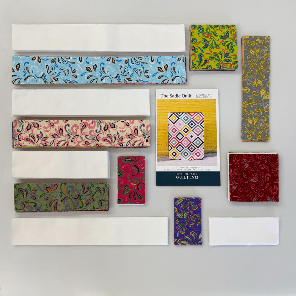 Raindance Precut Quilt Kit Featuring Sadie Pattern (Includes backing!)