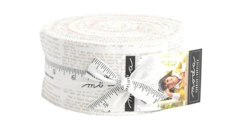 Linen Cupboard Jelly Roll  20480JR Moda Precuts 100% cotton fabric quilt strips  Fig Tree Co