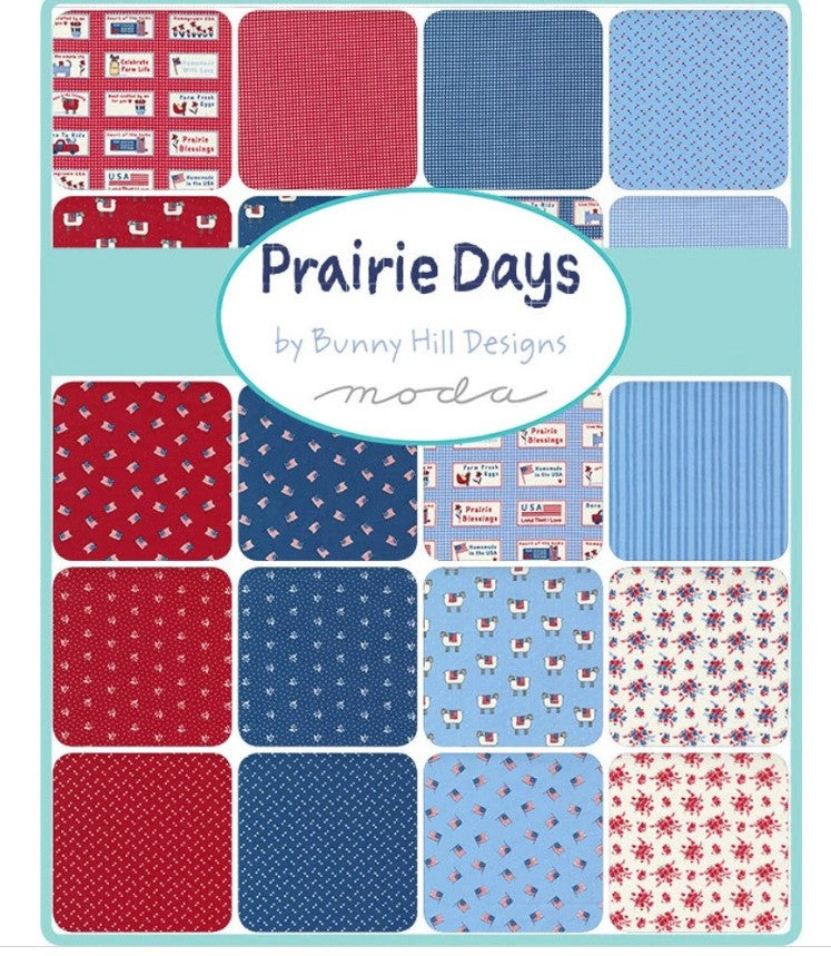 Prairie Days By Bunny Hills Designs pre cut Layer Cake  fabric quilt Moda 2990LC