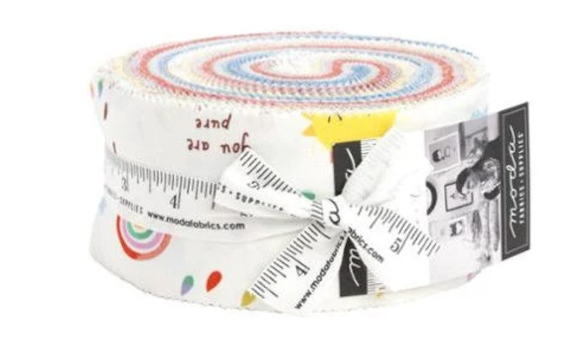 Whatever The Weather Jelly Roll® 25140JR Moda Precuts 100% cotton fabric quilt strips by  paper and cloth