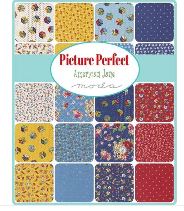 Picture Perfect by American Jane precut Layer Cake 10" squares quilt fabric by Moda 21800LC