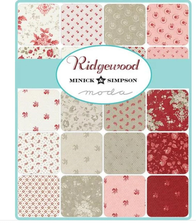 Ridgewood AB 28 skus 14970AB Moda Precuts    Fat Quarter Bundle 100% cotton fabric quilt Fabrics  Minick & Simpson