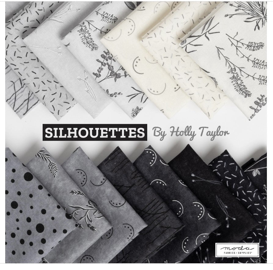 Silhouettes AB 24 skus 6930AB Moda Precuts   24  piece Fat Quarter Bundle 100% cotton fabric quilt  Fabric Holly Taylor