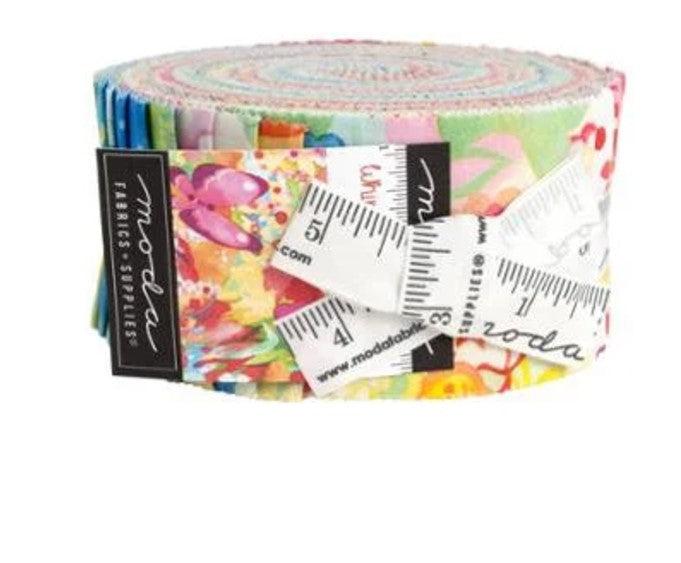 Whimsy Wonderland Jelly Roll® 33650JR Moda Precuts  100% cotton fabric quilt strips by MoMo