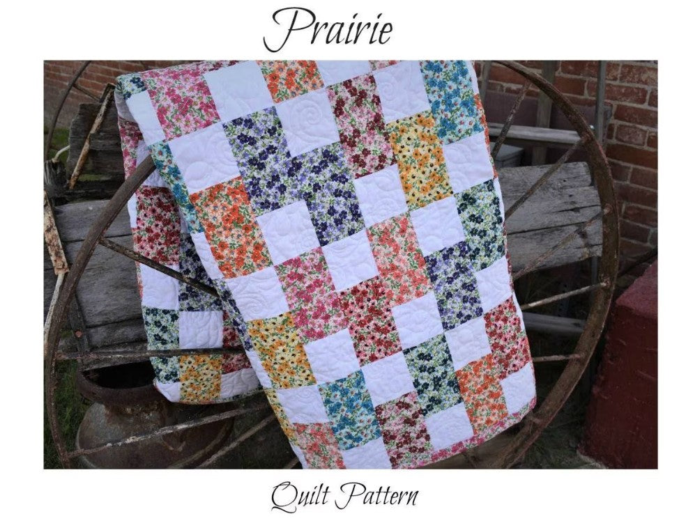 Brick Prairie Precut Quilt Kit (Includes Backing!)